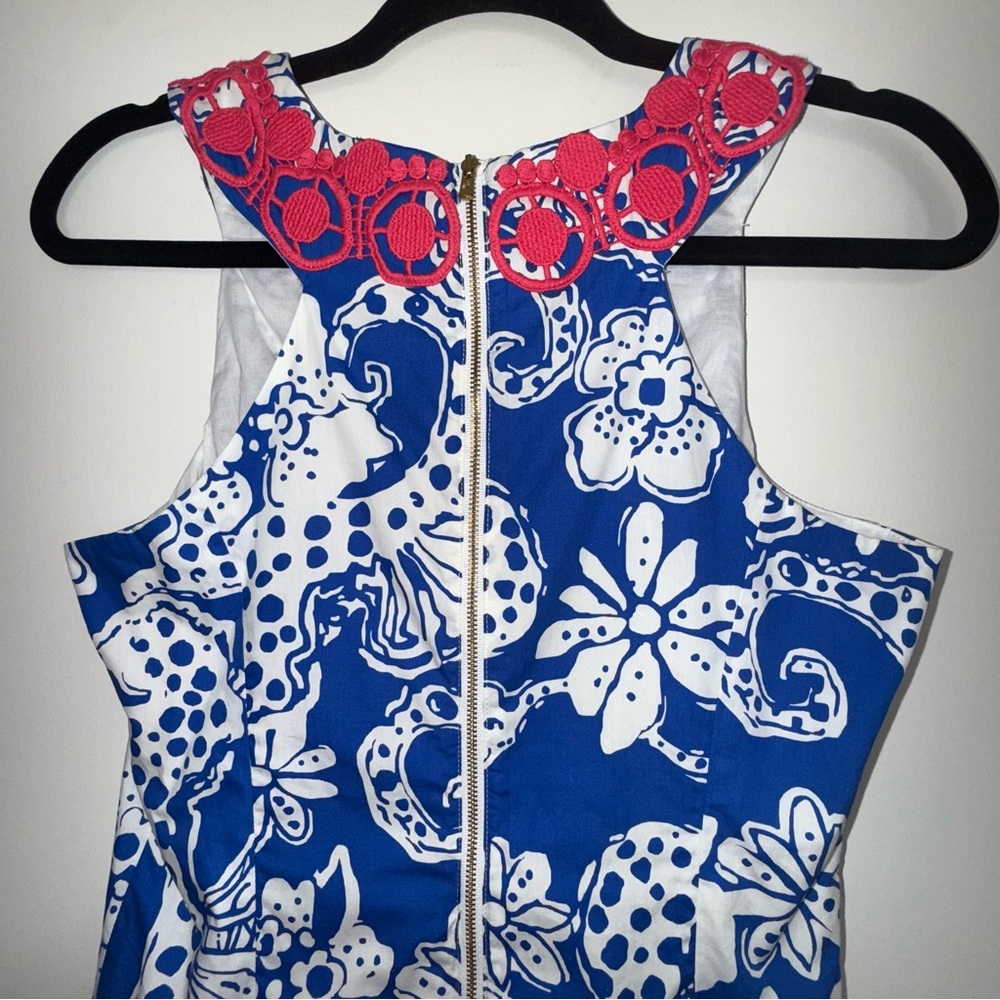 Lilly Pulitzer Augusta Dress – Quahog Chowdah Print, Size 6 - Picture 7 of 16